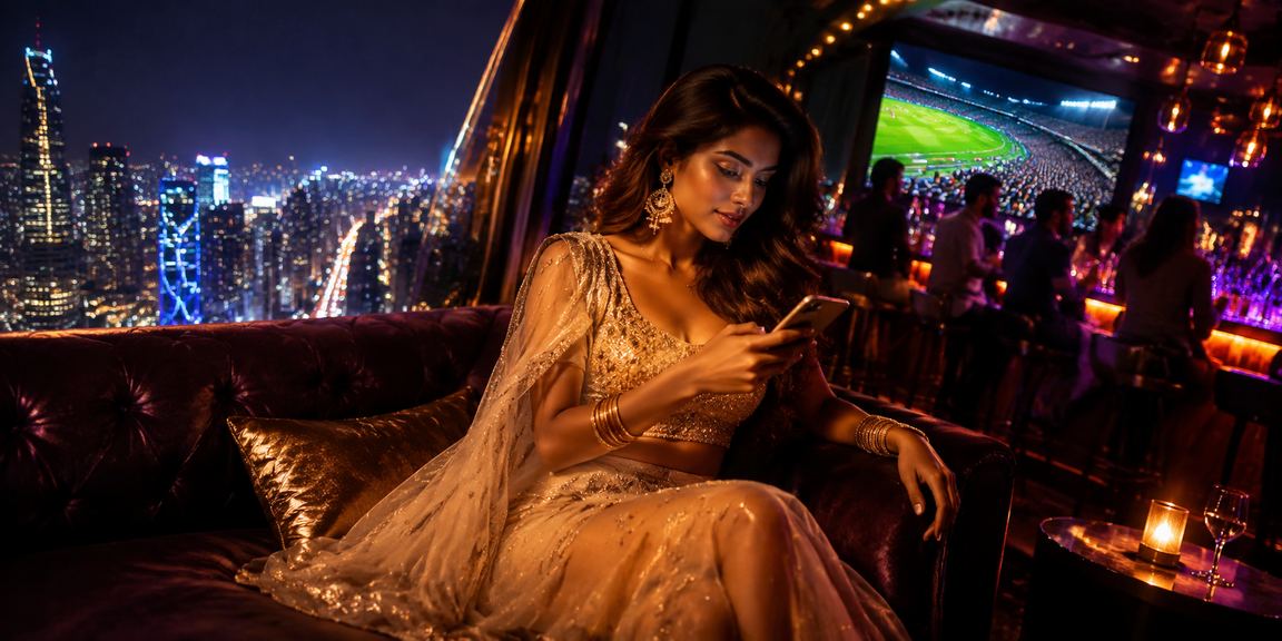 Pune city night showing Bollywood style slot machine entertainment